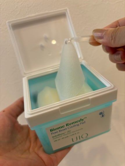 バイオームレメディポアリセットクーリングパッド/UIQ/トナーパッドを使ったクチコミ(3枚目)