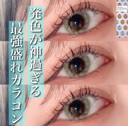 N’s COLLECTION 1day/N’s COLLECTION/ワンデー(1DAY)カラコンを使ったクチコミ(1枚目)