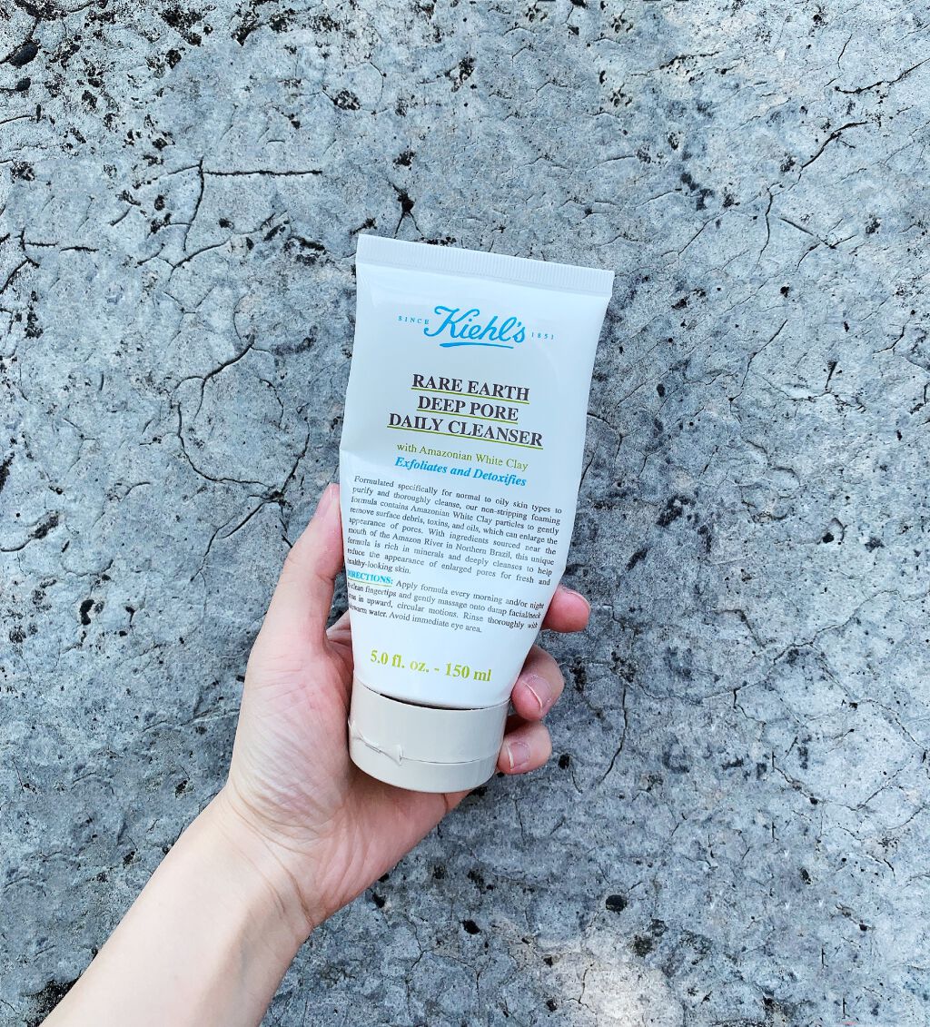 キールズ レアアース ディープ クレンザー/Kiehl's/洗顔フォームを使ったクチコミ（1枚目）