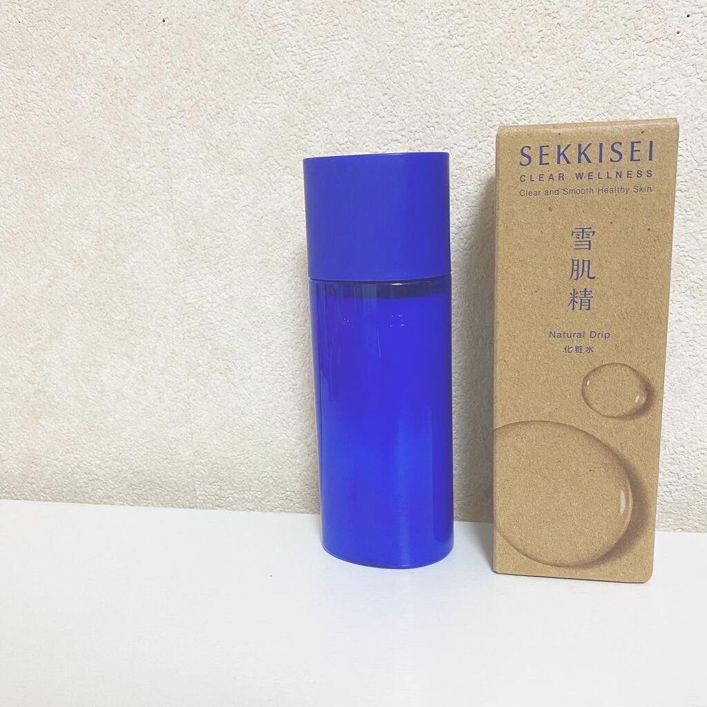 クリアウェルネス ナチュラル ドリップ/雪肌精/化粧水を使ったクチコミ(5枚目)