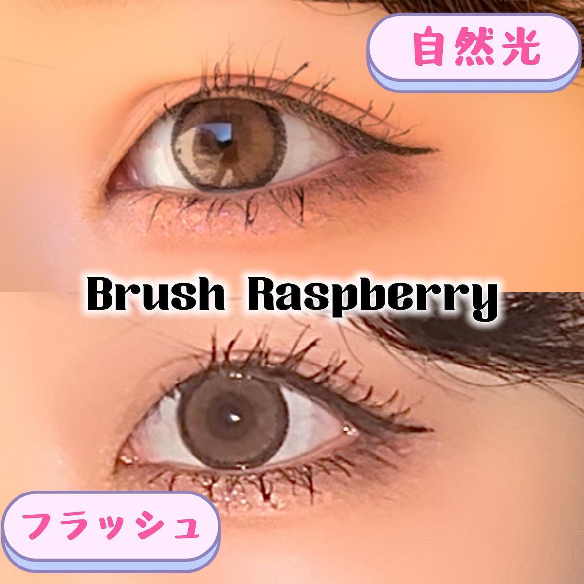 ブラッシュ/SENSE mania/カラーコンタクトレンズを使ったクチコミ（1枚目）