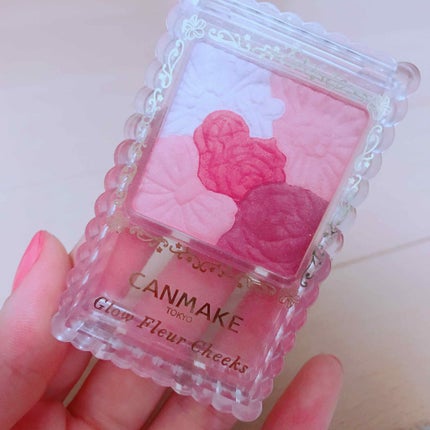 グロウフルールチークス/キャンメイク/パウダーチークを使ったクチコミ(2枚目)