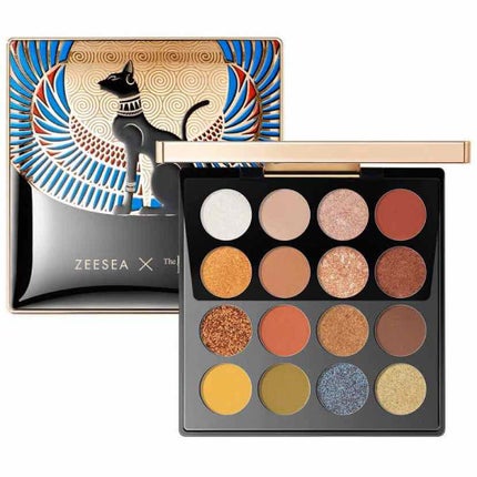 大英博物館 エジプトシリーズ アイシャドウパレット/ZEESEA/アイシャドウパレットを使ったクチコミ(3枚目)