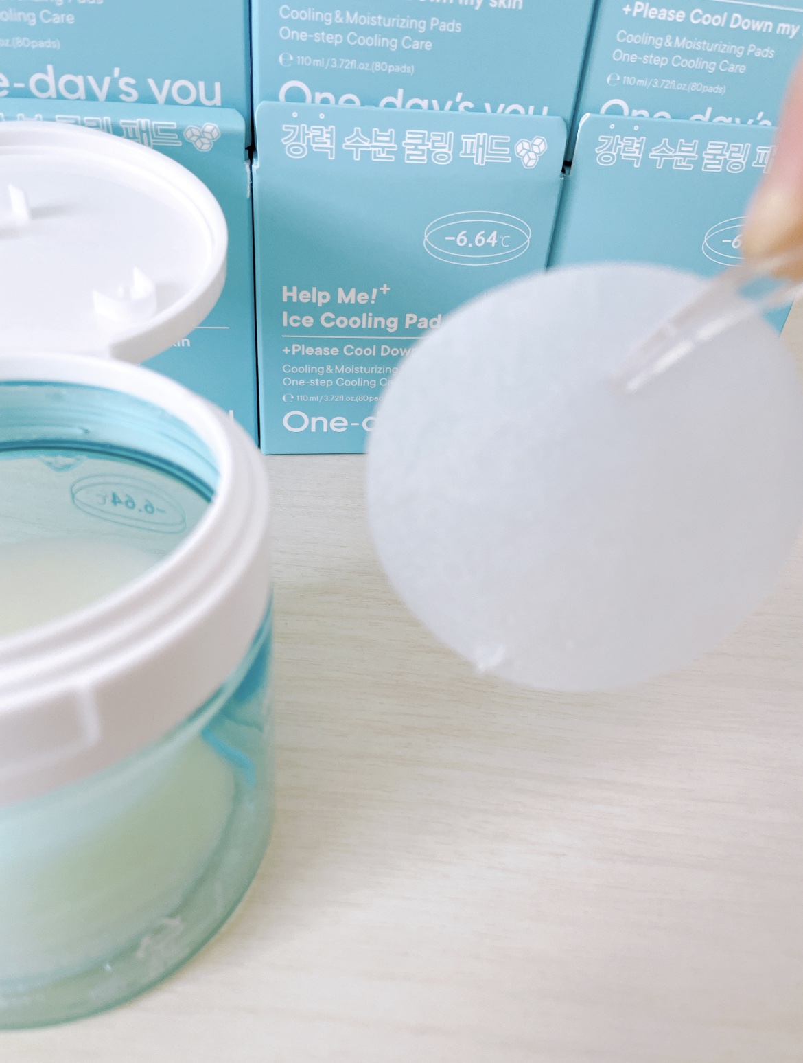 ヘルプミー! アイスクーリングパッド/One-day's you/トナーパッドを使ったクチコミ（2枚目）