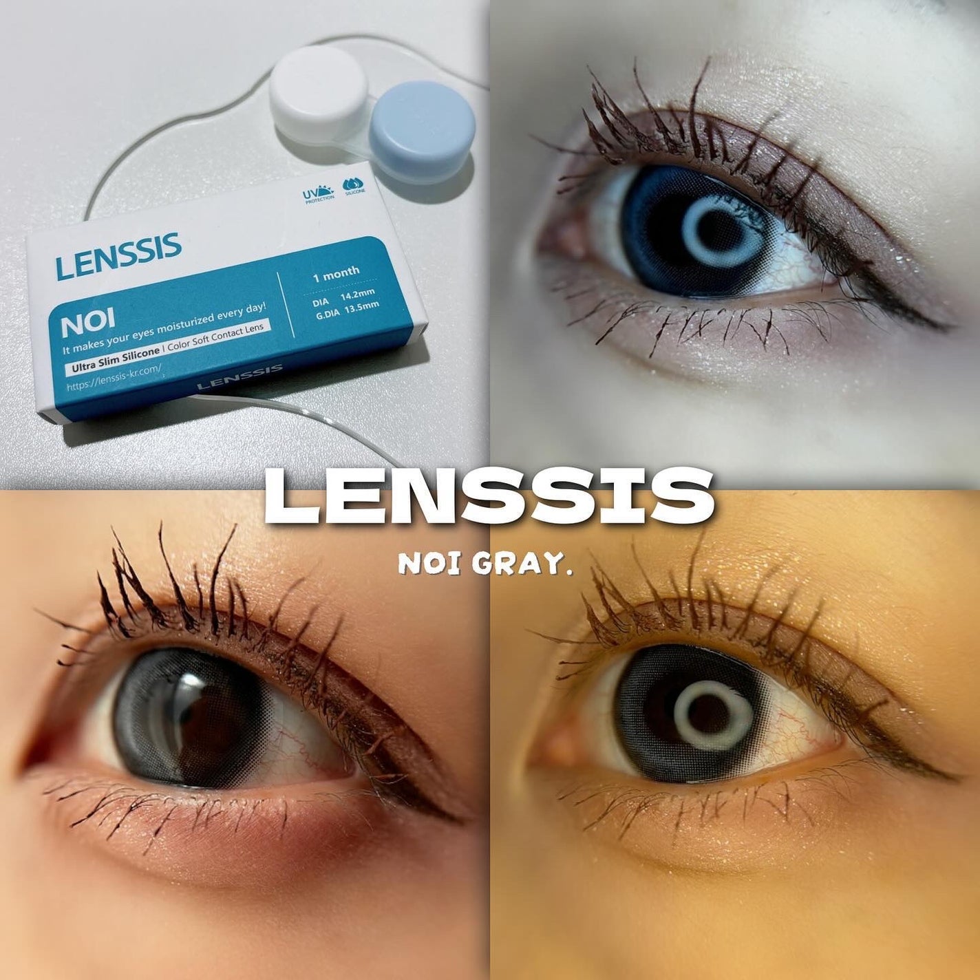 ノイシリーズ/LENSSIS/カラーコンタクトレンズを使ったクチコミ(1枚目)
