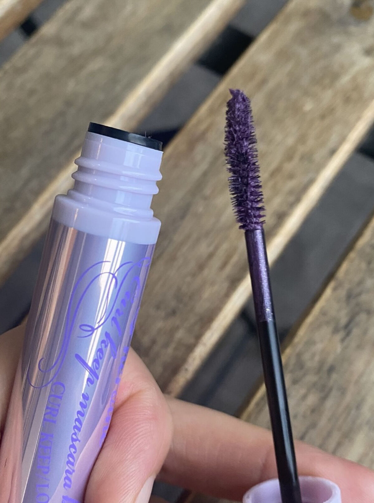 カールキープ マスカラベース 50 フルール バイオレット/ヒロインメイク/マスカラ下地を使ったクチコミ（2枚目）