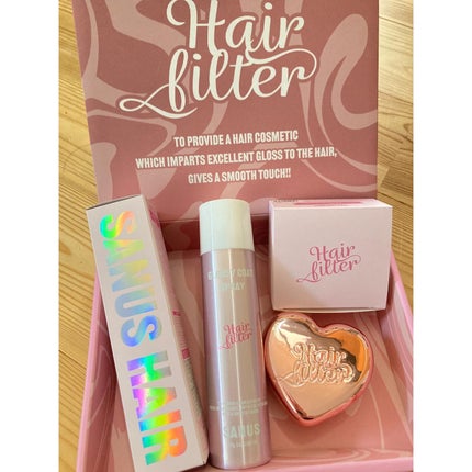 グロッシーコートスプレー/SANUS HAIR FILTER/ヘアスプレーを使ったクチコミ(9枚目)