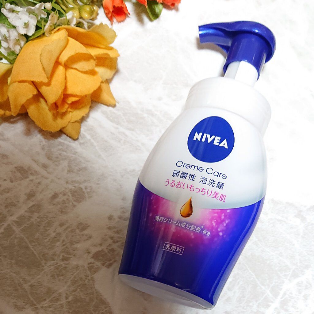 ニベア クリアビューティー弱酸性泡洗顔 もっちり美肌/ニベア/泡洗顔を使ったクチコミ（1枚目）