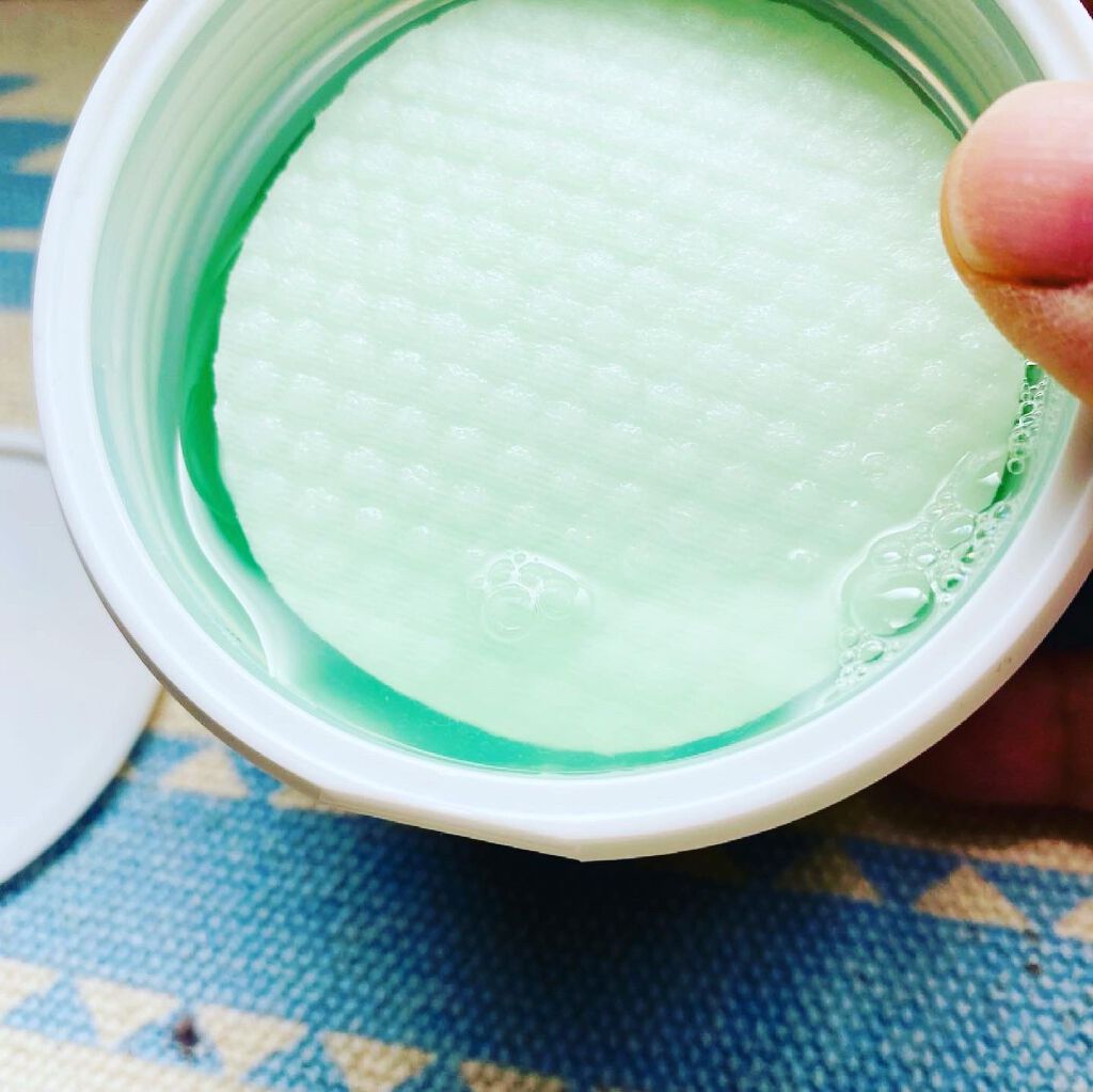 ティーツリーカーミングエッセンスパッド/MEDIHEAL/トナーパッドを使ったクチコミ（2枚目）