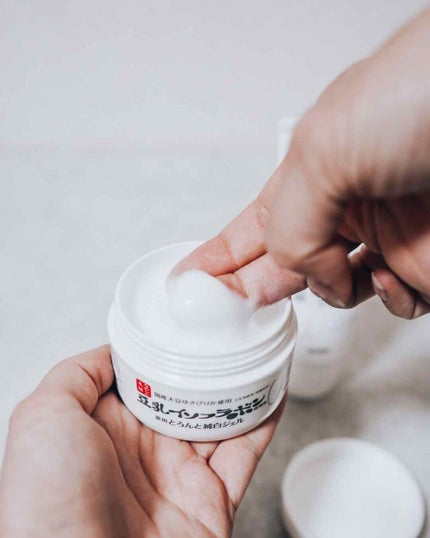 とろんと濃ジェル 薬用美白 N/なめらか本舗/オールインワン化粧品を使ったクチコミ(1枚目)