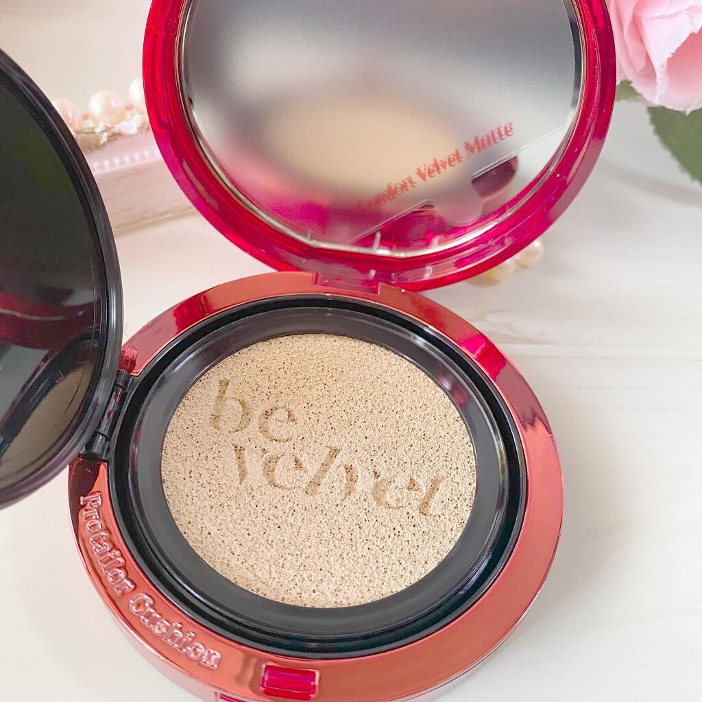 プロテーラービーベルベットカバークッション/espoir/クッションファンデーションを使ったクチコミ(2枚目)