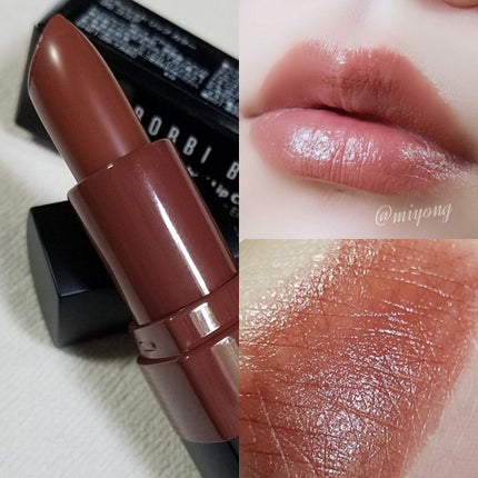 クラッシュド リップ カラー 35 ココア/BOBBI BROWN/口紅を使ったクチコミ(2枚目)