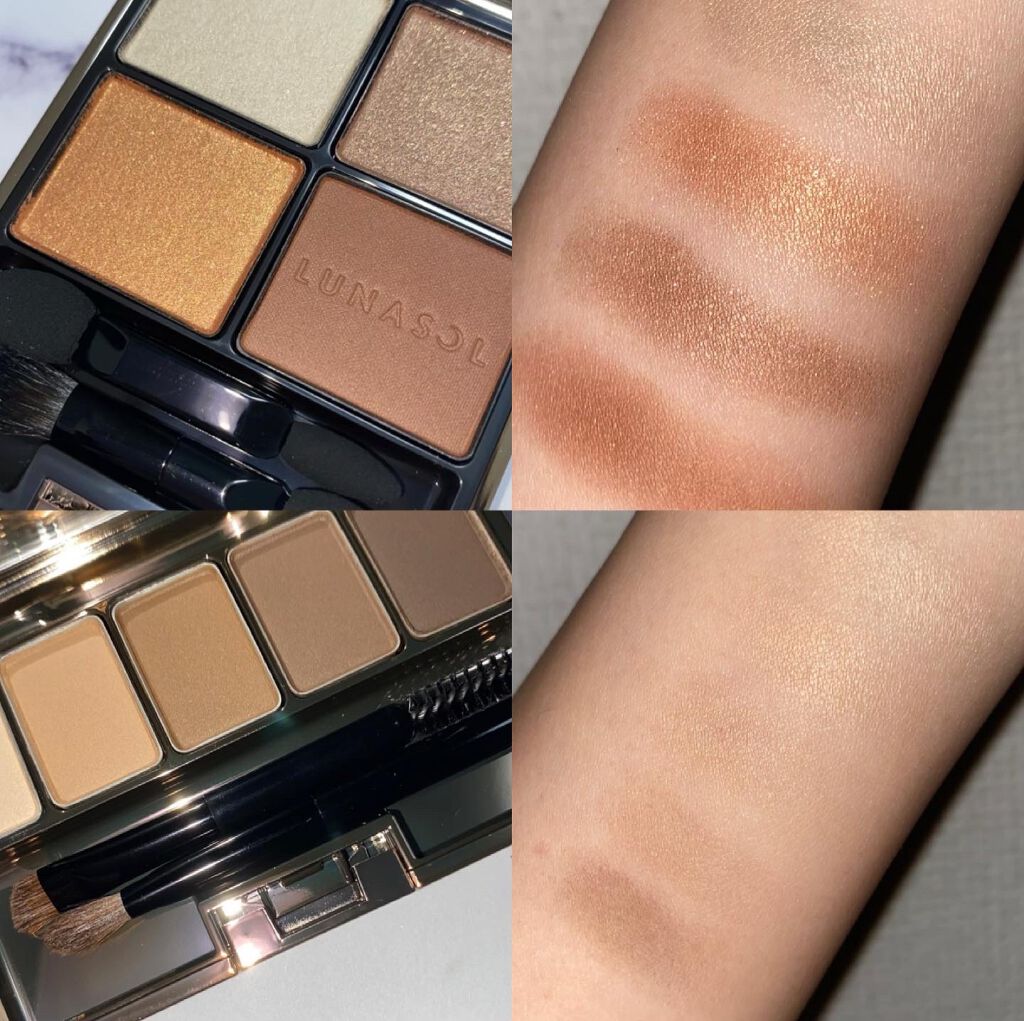 スタイリングアイゾーンコンパクト/LUNASOL/アイシャドウパレットを使ったクチコミ（2枚目）