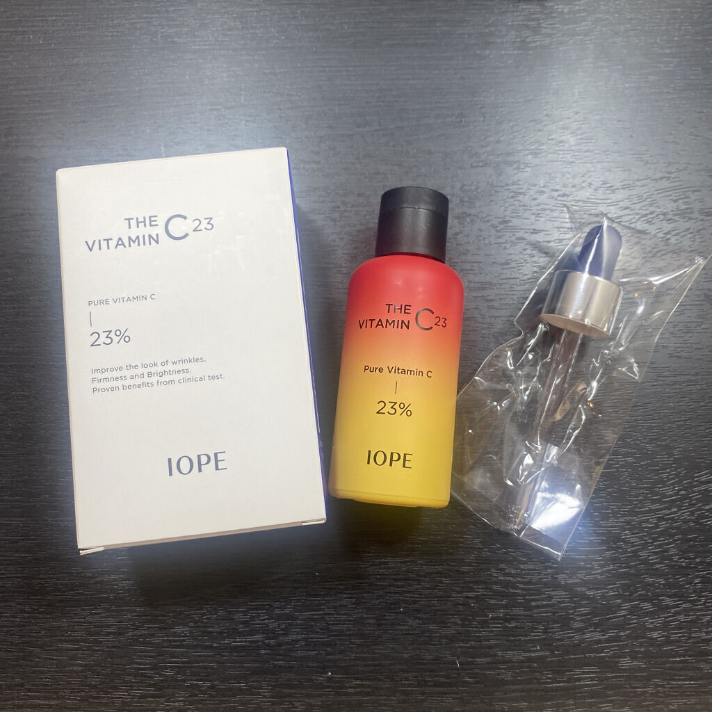 ザビタミンC23/IOPE/美容液を使ったクチコミ（2枚目）