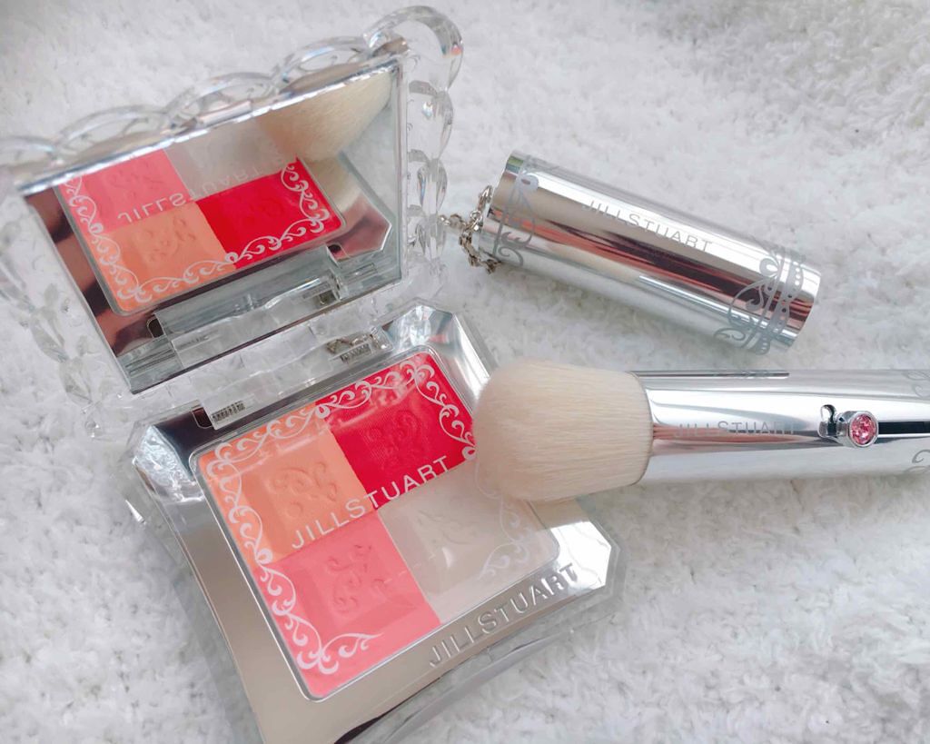 ミックスブラッシュ コンパクト モアカラーズ/JILL STUART/パウダーチークを使ったクチコミ(1枚目)
