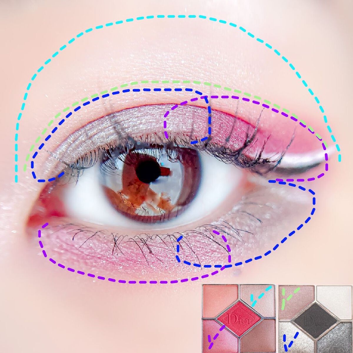 EYE OPENING LINER/UZU BY FLOWFUSHI/リキッドアイライナーを使ったクチコミ（2枚目）
