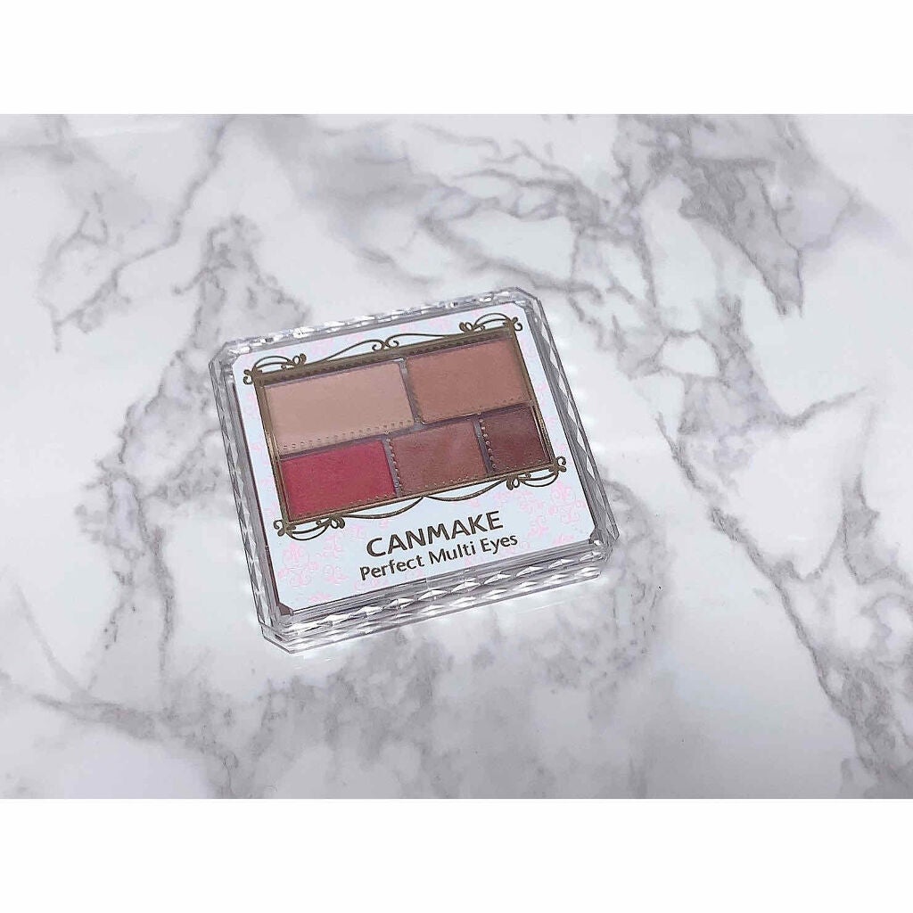パーフェクトマルチアイズ/キャンメイク/アイシャドウパレットを使ったクチコミ(1枚目)