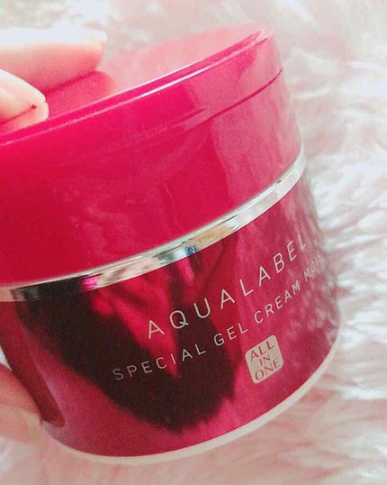 スペシャルジェルクリーム(モイスト)/アクアレーベル/オールインワン化粧品を使ったクチコミ(1枚目)