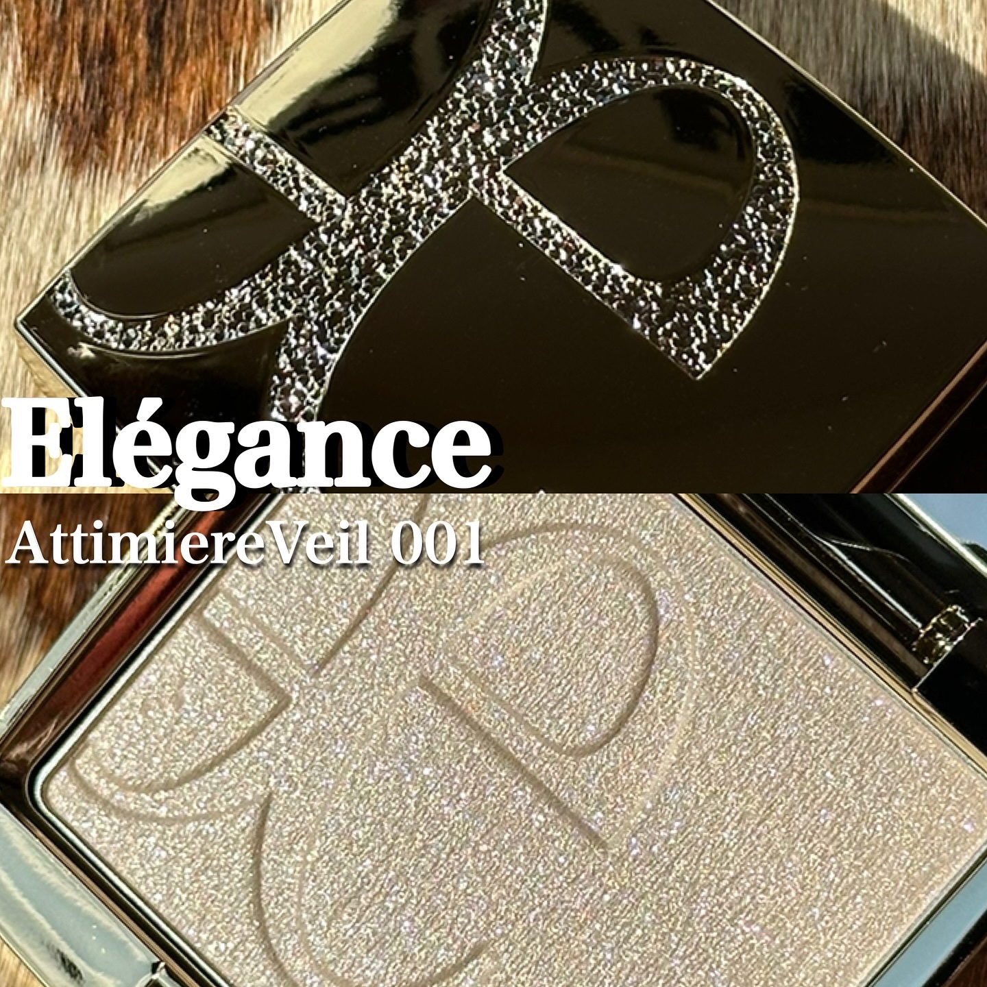 エレガンス アティミエル ヴェール 001/Elégance/プレストパウダーを使ったクチコミ（1枚目）