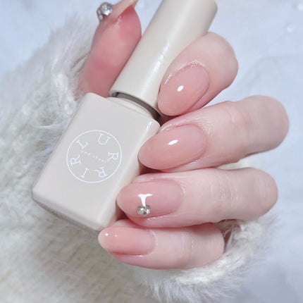 LURRIR スキンカラージェルのクチコミ「普段ポリッシュ派のわたしが一目惚れしたジェルネイル💘
【使った商品】
LURRIR ルリー.....」(3枚目)