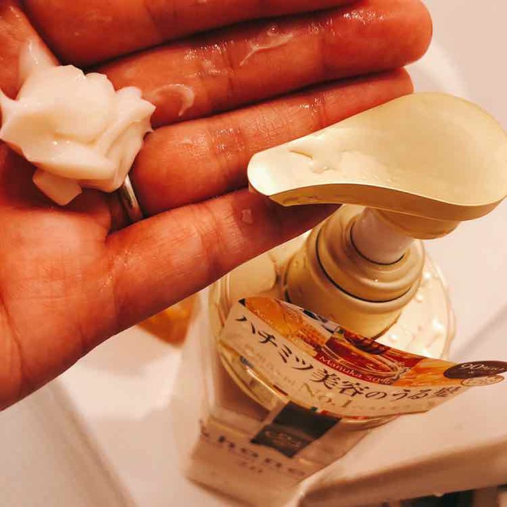 ディープモイスト シャンプー1.0／ヘアトリートメント2.0/&honey/市販シャンプーを使ったクチコミ（3枚目）