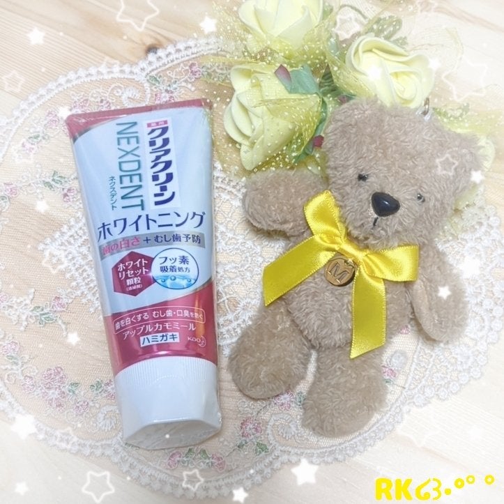 クリアクリーンホワイトニング 薬用ハミガキ/クリアクリーン/歯磨き粉を使ったクチコミ(1枚目)