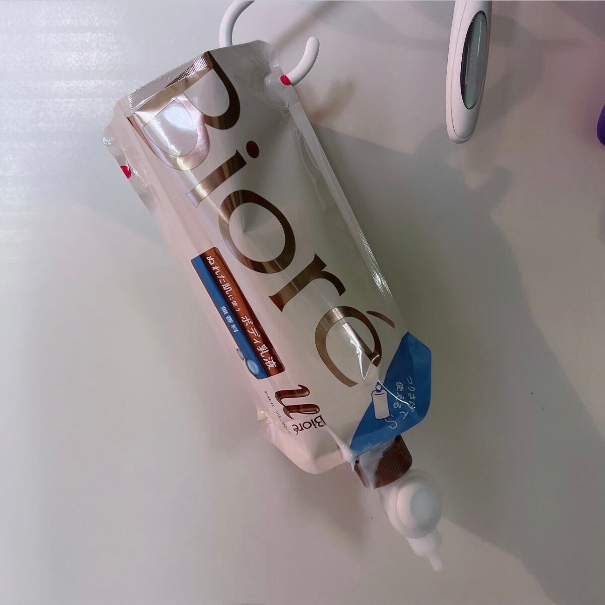 ザ ボディ ぬれた肌に使うボディ乳液 無香料/ビオレu/ボディミルクを使ったクチコミ(2枚目)