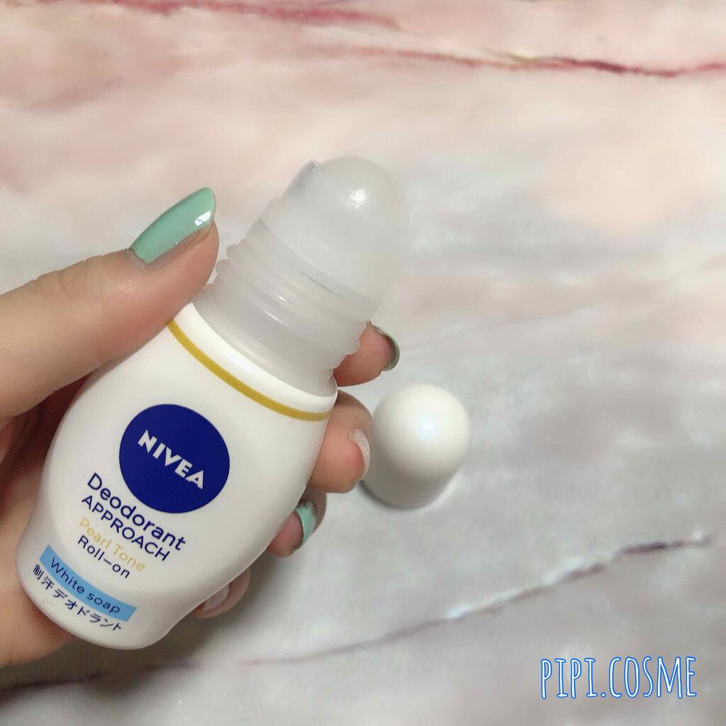 ニベア デオドラント アプローチ パールトーン ホワイトソープの香り/ニベアデオドラント/デオドラント・制汗剤を使ったクチコミ（2枚目）