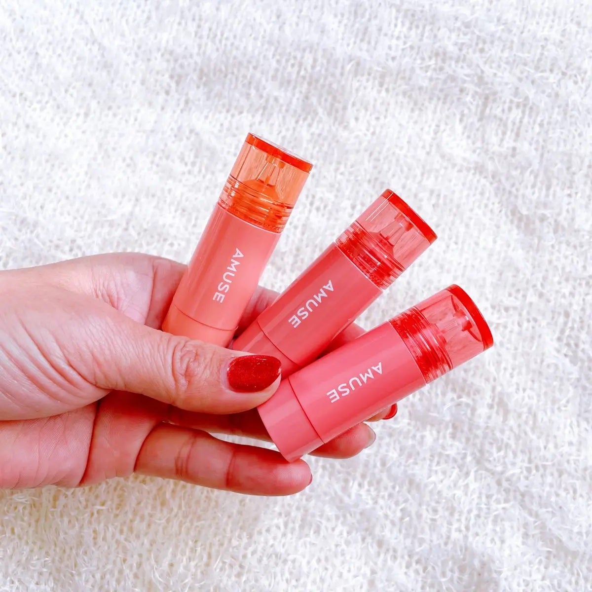 チークトクトク/AMUSE/リキッドチークを使ったクチコミ(2枚目)