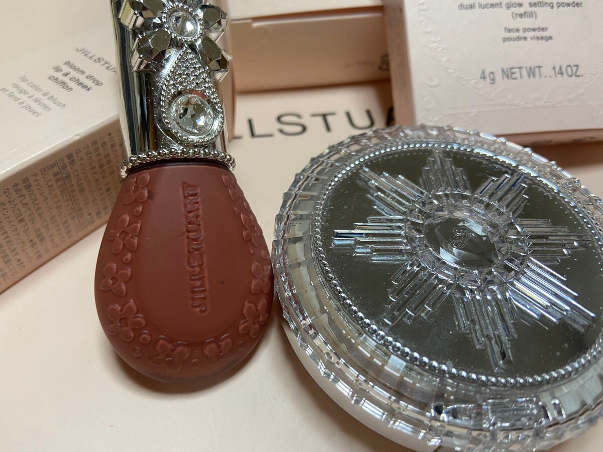 デュアル ルーセントグロウ セッティングパウダー/JILL STUART/プレストパウダーを使ったクチコミ(1枚目)