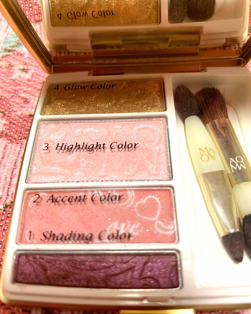 AQ MW アイシャドウ/DECORTÉ/アイシャドウパレットを使ったクチコミ（2枚目）