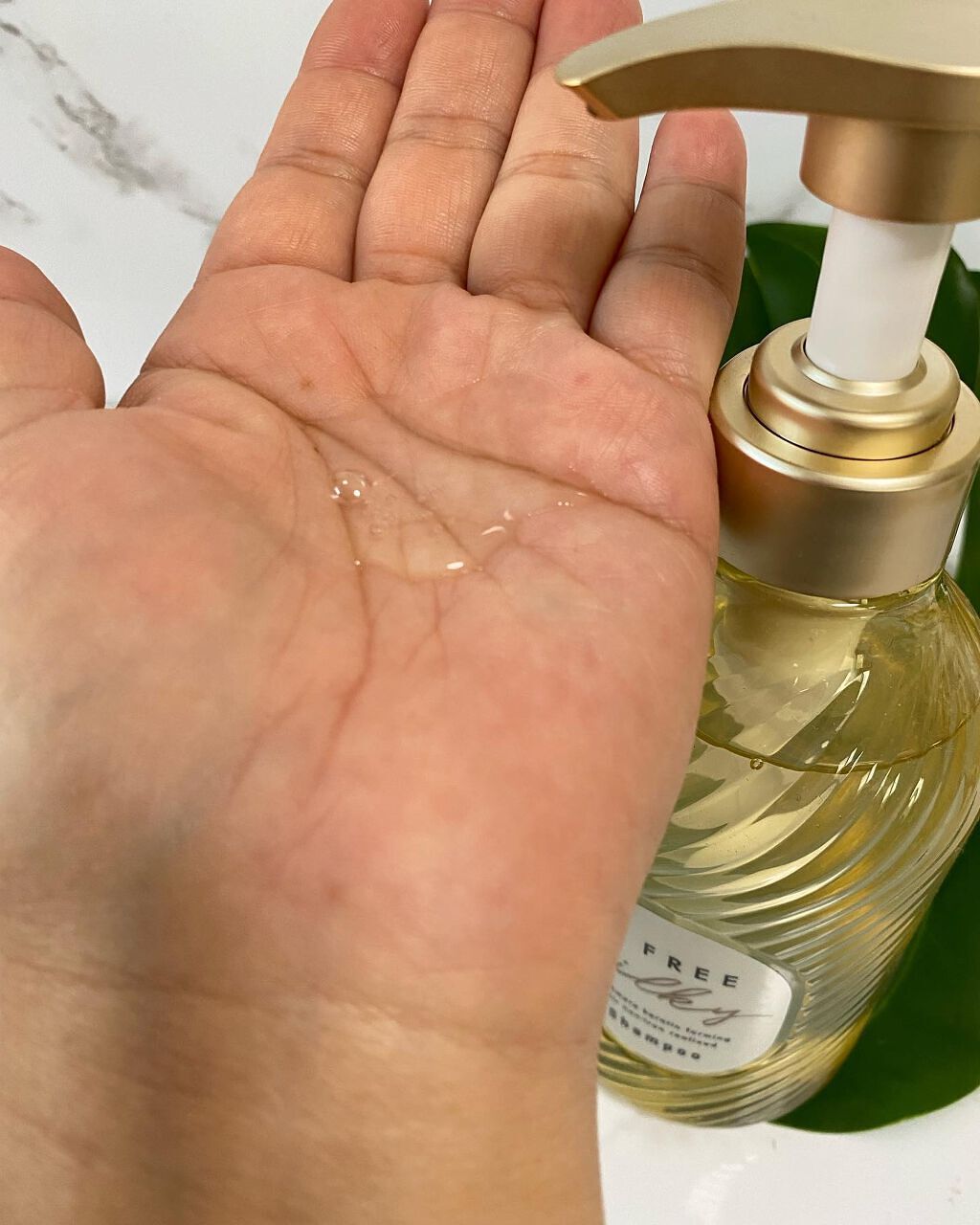 シャンプー シルキースムース／トリートメント シルキースムース /S FREE/市販シャンプーを使ったクチコミ（2枚目）