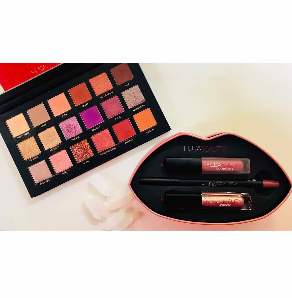 フーダビューティ デザート ダスク アイシャドウパレット/Huda Beauty/アイシャドウパレットを使ったクチコミ(2枚目)