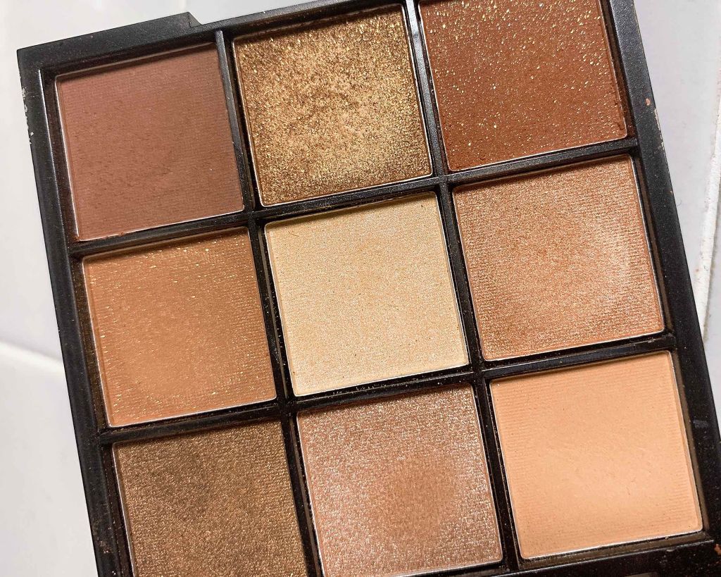 UR GLAM BLOOMING EYE COLOR PALETTE/U R GLAM/アイシャドウパレットを使ったクチコミ(1枚目)