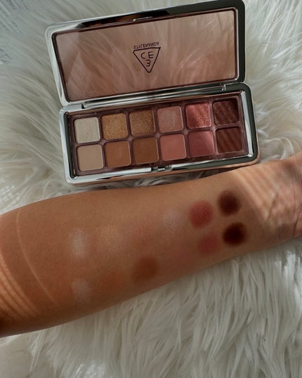 3CE ニューテイク アイシャドウパレット/3CE/アイシャドウパレットを使ったクチコミ(4枚目)