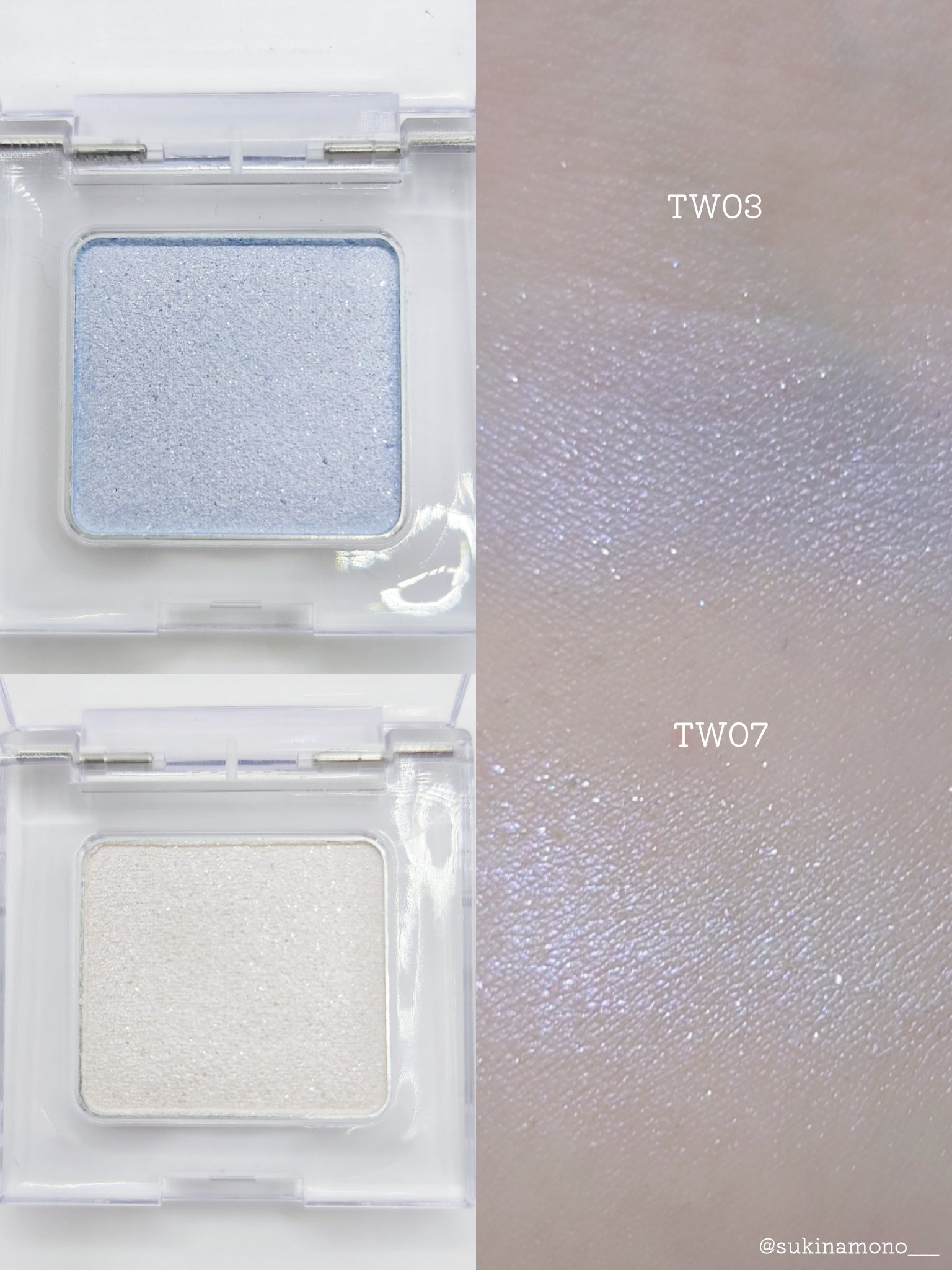 マルチカラーバリエーション トゥインクル/チャコット・コスメティクス/単色アイシャドウを使ったクチコミ（3枚目）