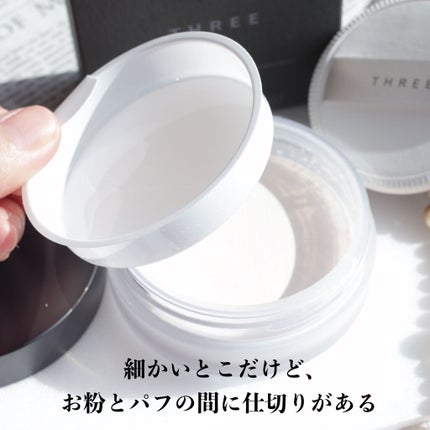 アドバンスドエシリアルスムースオペレーター ルースパウダー/THREE/ルースパウダーを使ったクチコミ(2枚目)