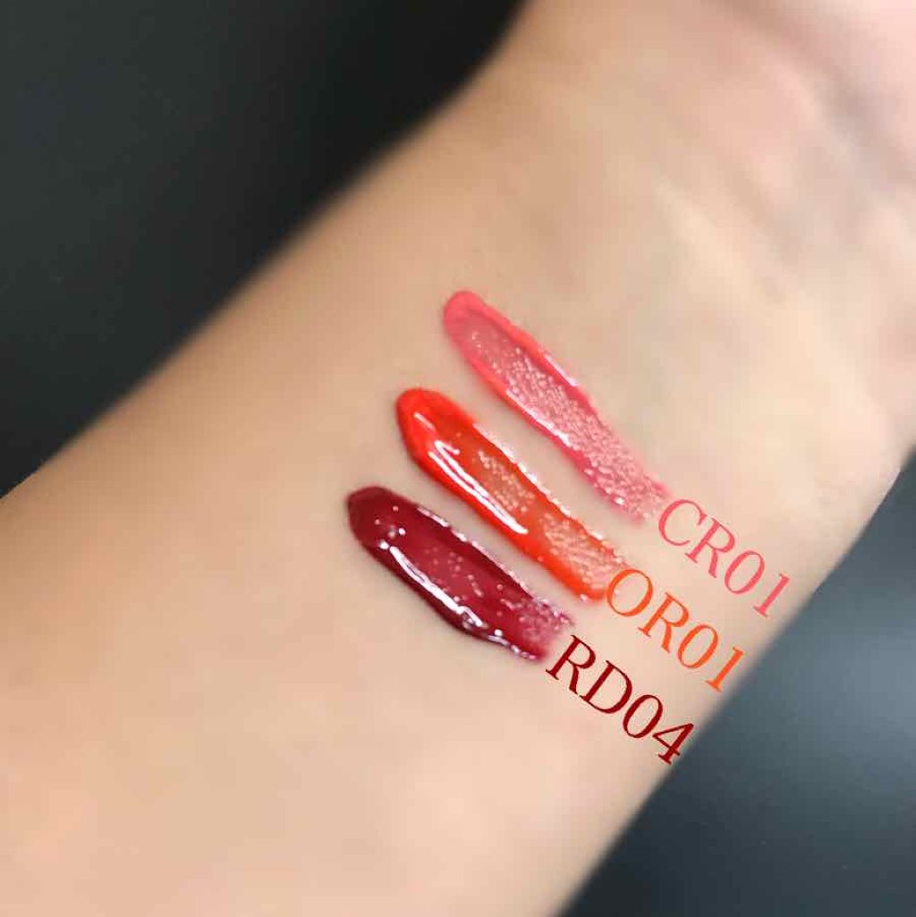 アピュー ウォーターライト ティント/A’pieu/リップティントを使ったクチコミ（2枚目）