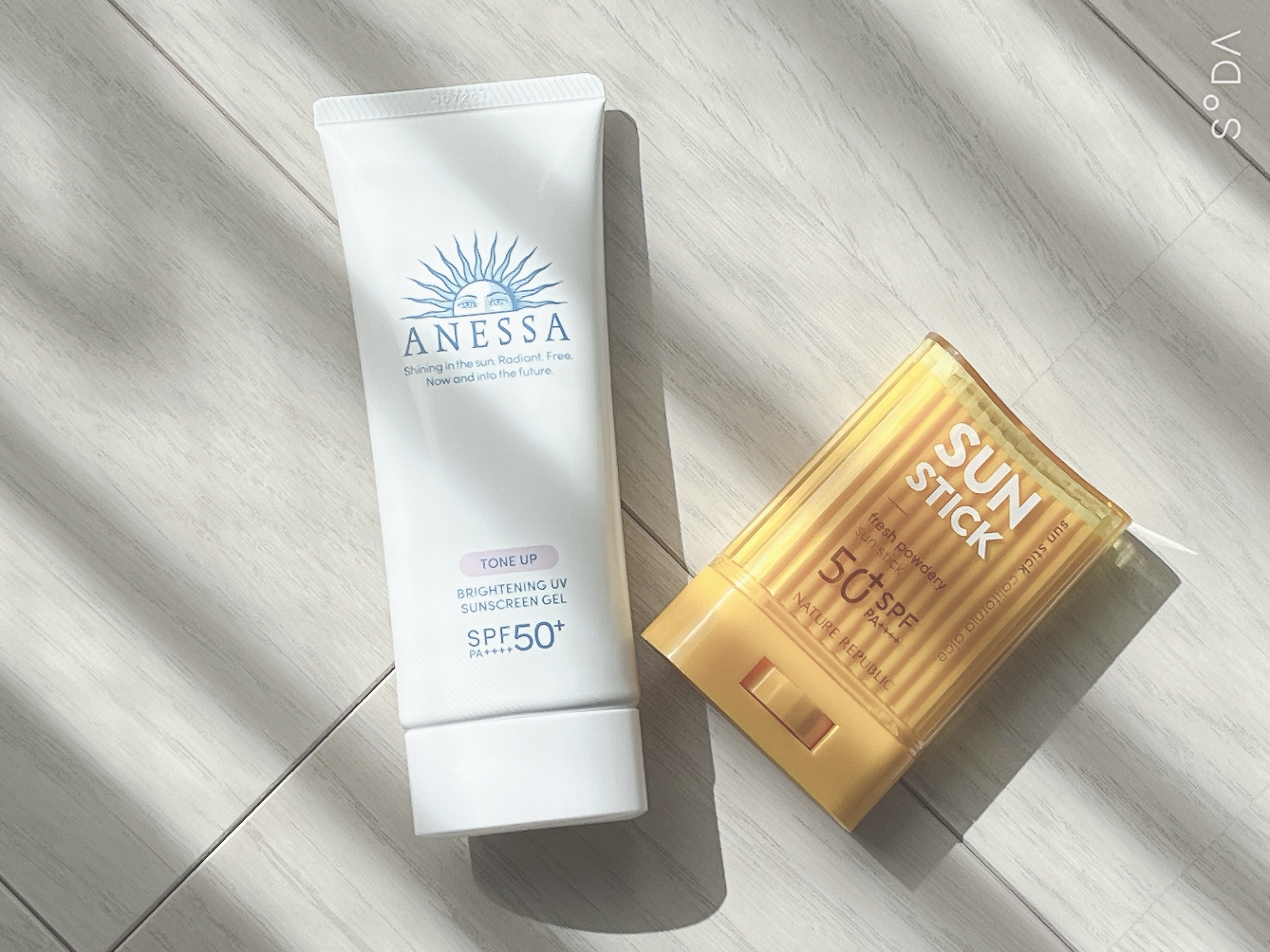 パウダリーUVアロエスティック/ネイチャーリパブリック/日焼け止めスティックを使ったクチコミ（1枚目）