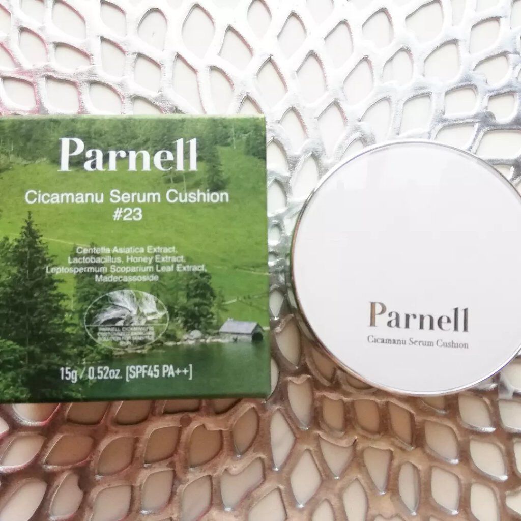 シカマヌ セラム クッションファンデ/parnell/クッションファンデーションを使ったクチコミ(1枚目)