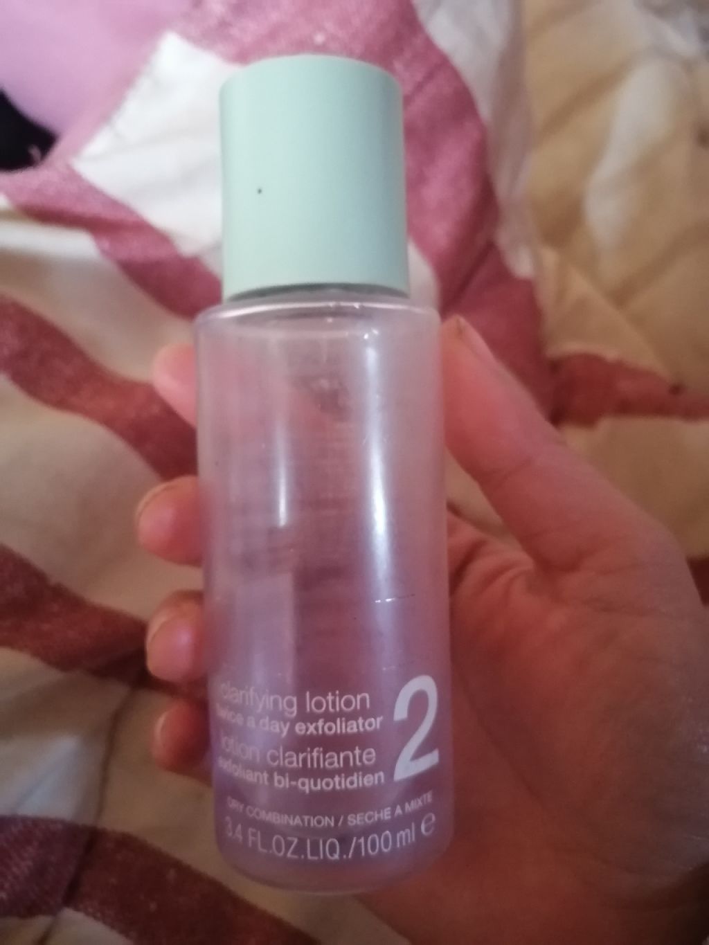 クラリファイング ローション 2/CLINIQUE/拭き取り化粧水を使ったクチコミ(1枚目)