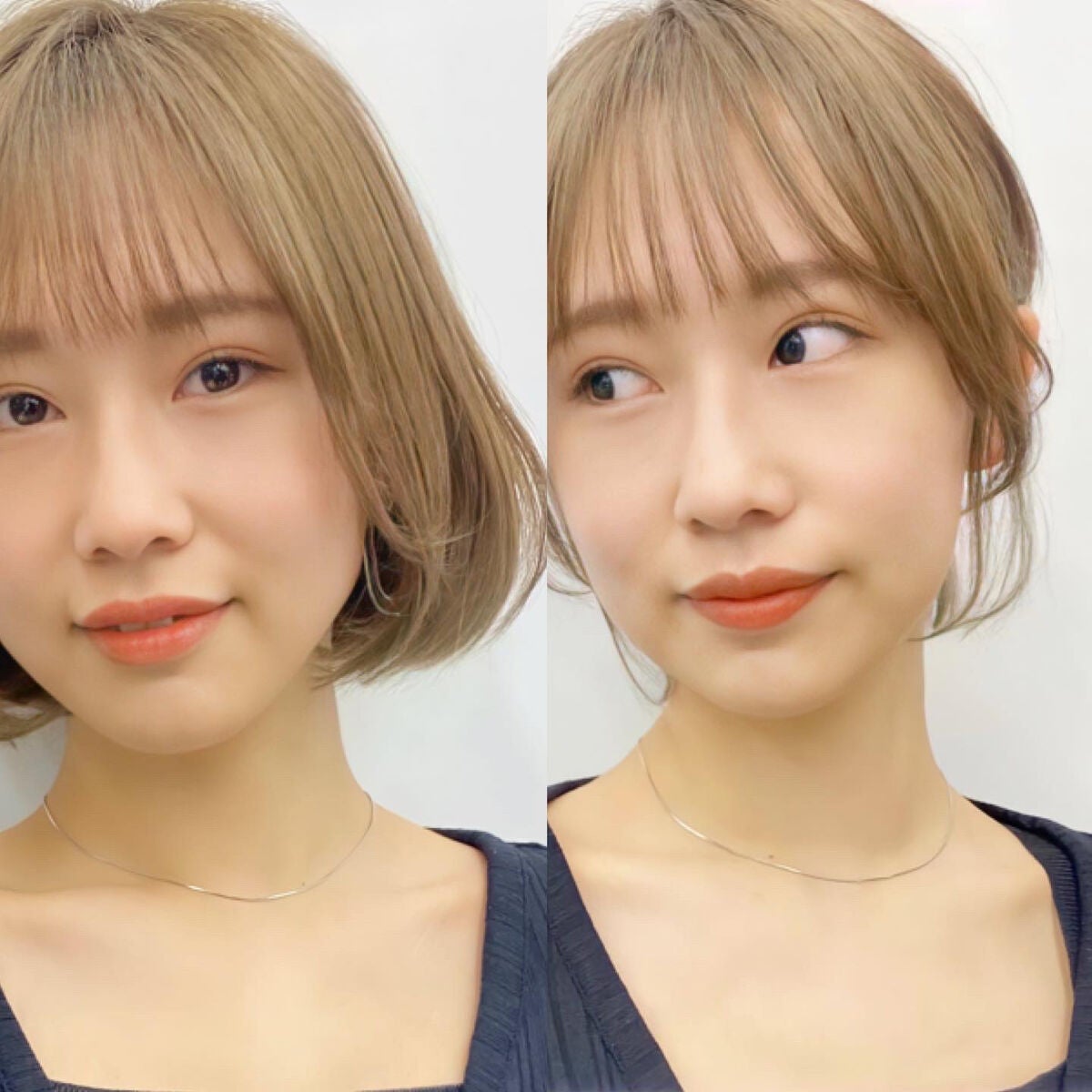 KONOMI on LIPS 「ボブの前髪はこれ♡────────────シースルーバング×サ..」(4枚目)