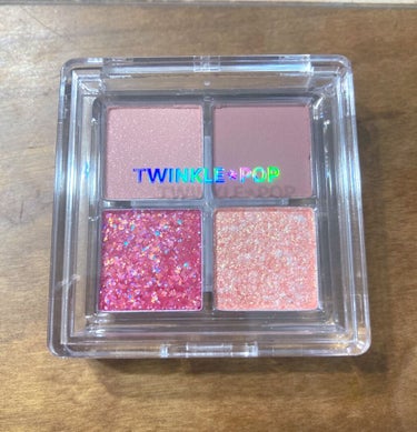 TWINKLE POP Pearl Flex Glitter Eye Palette ヘイ、ピンク/CLIO/アイシャドウパレットを使ったクチコミ（2枚目）