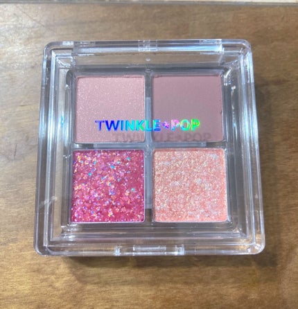 TWINKLE POP Pearl Flex Glitter Eye Palette/CLIO/アイシャドウパレットを使ったクチコミ(2枚目)
