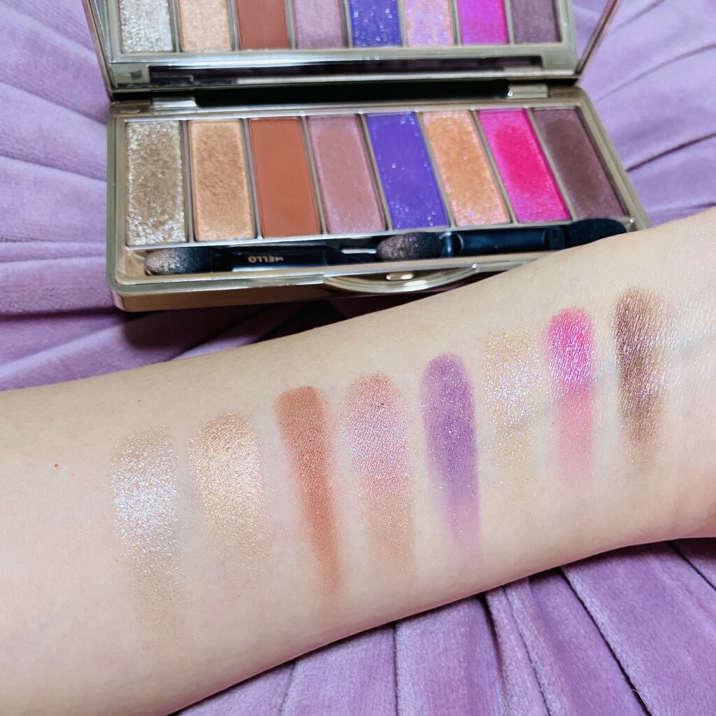 ファーストコレクションアイズ Illuminated cherry blossoms 夜桜/VAVI MELLO/アイシャドウパレットを使ったクチコミ（2枚目）