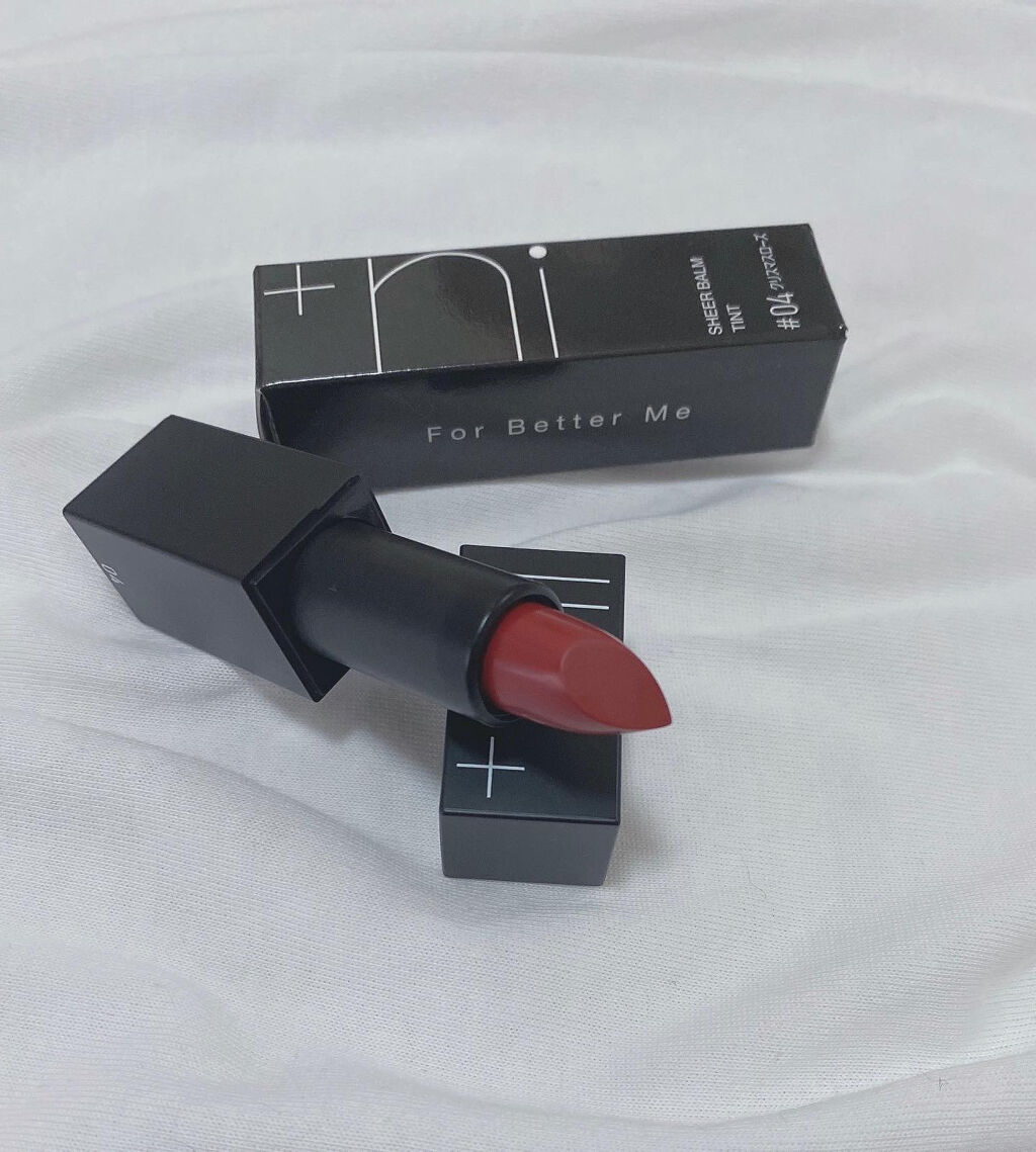 シアーバームティント/＋ni/リップティントを使ったクチコミ（3枚目）