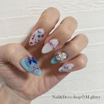 ノンワイプクリア キャンジェル(トップコート)/プリジェル/ジェルネイルを使ったクチコミ(5枚目)