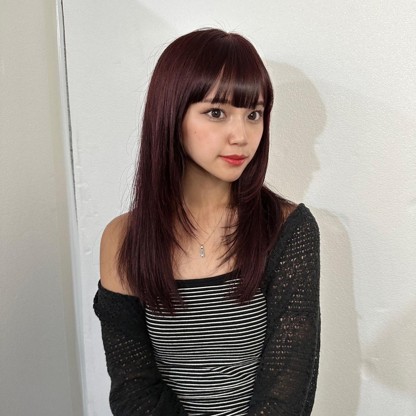 あつき on LIPS 「Red×Layer.りおちゃん赤くしたいつもありがとう🫶.9月..」(2枚目)