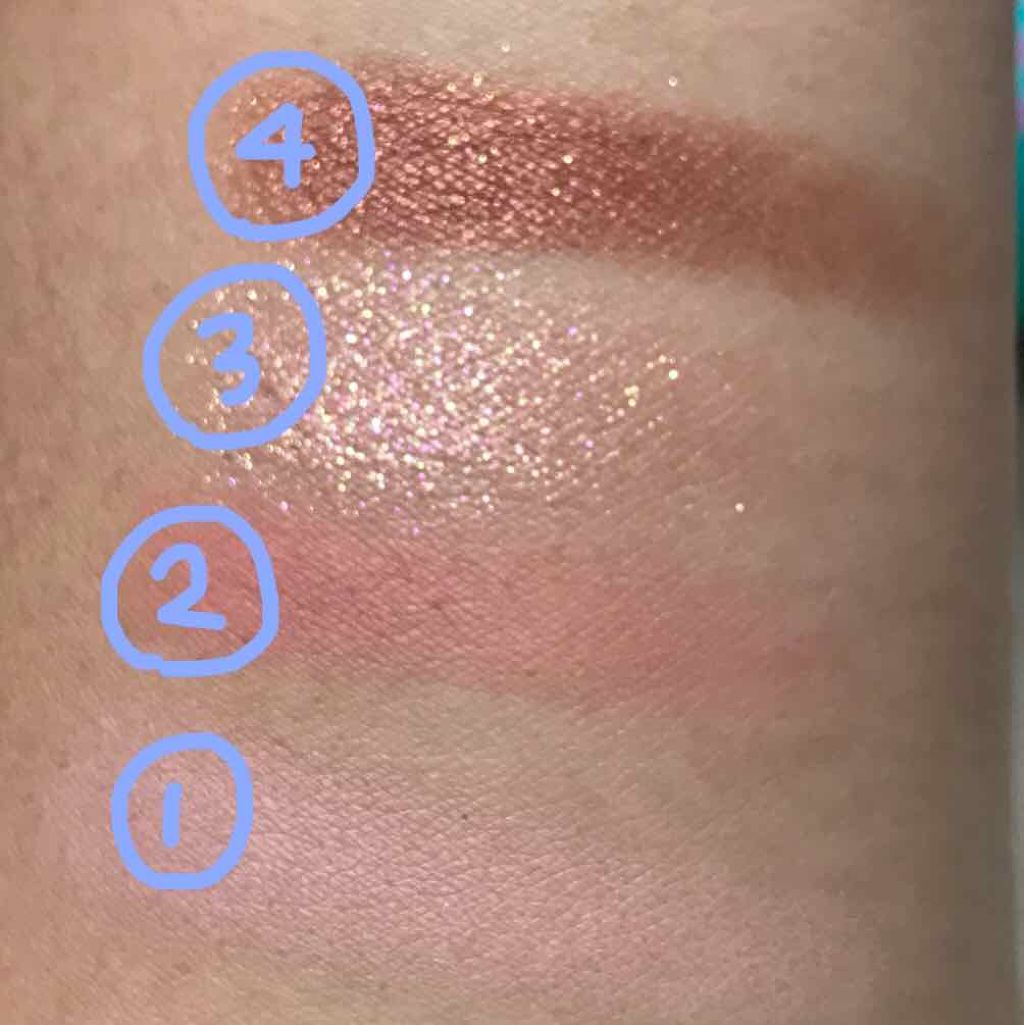 スイートペコエディション アイシャドウパレット/HOLIKA HOLIKA/アイシャドウパレットを使ったクチコミ(4枚目)