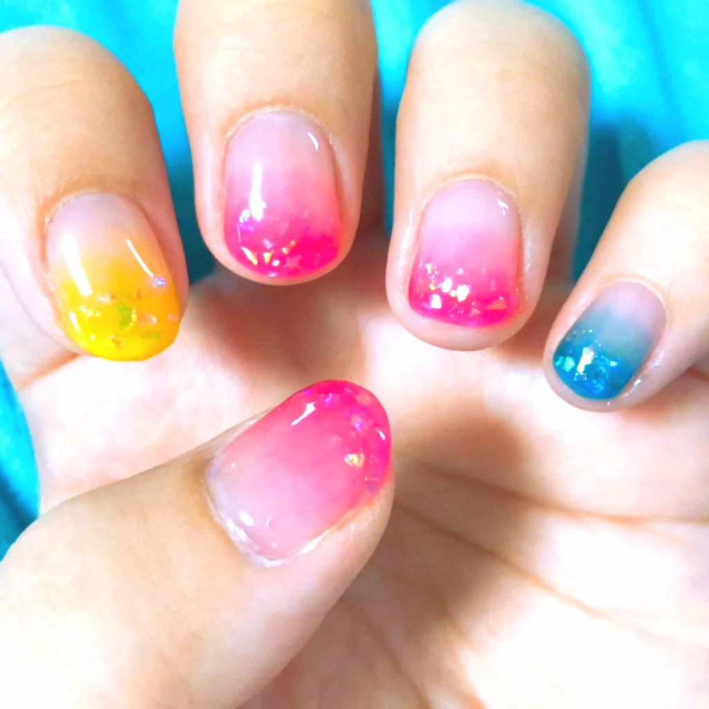 ウィークリージェル/HOMEI/ジェルネイルを使ったクチコミ(2枚目)